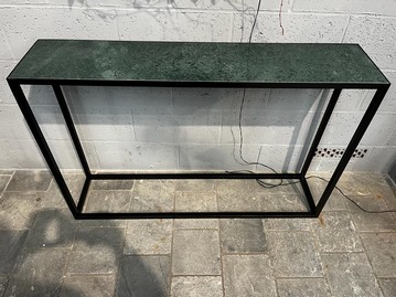 Console Marbre Vert 110x25xH72cm