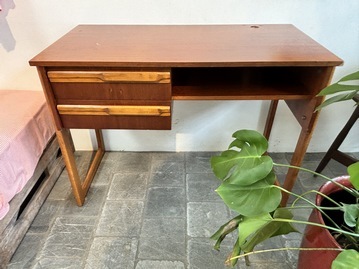 Bureau Danois 2 Tiroirs 100.5x50xh75.5