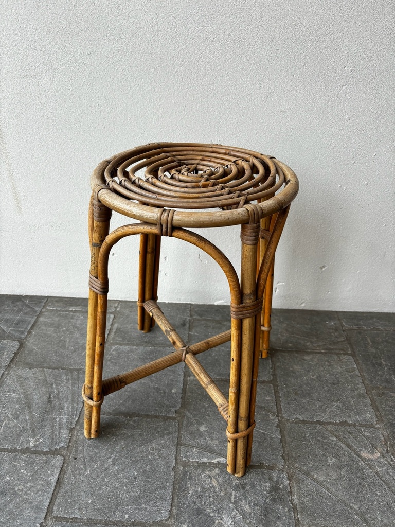 Tabouret rotin