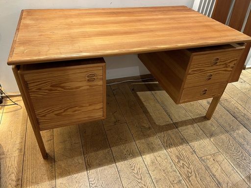 bureau pitch-pine 130x74xh71cm