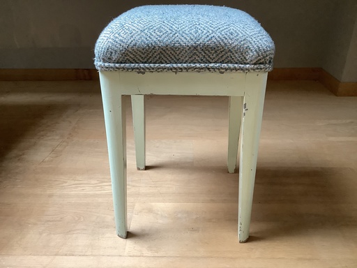 Tabouret Turquoise Tissu Marie's Corner (Prix/Pièce)